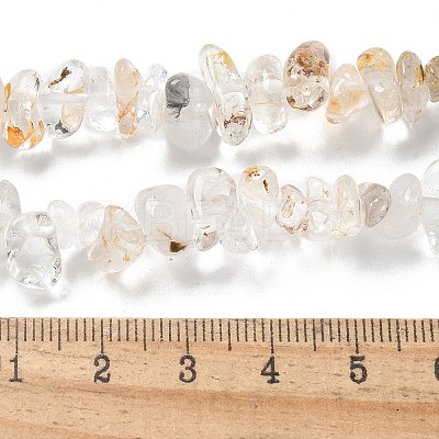 Natural Herkimer Diamond Beads Strands X-G-M205-95-1