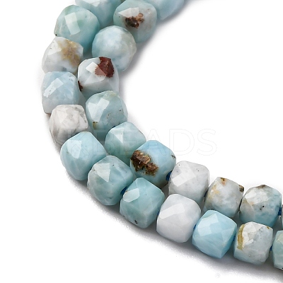 Natural Larimar Beads Strands G-F803-C01-03-1