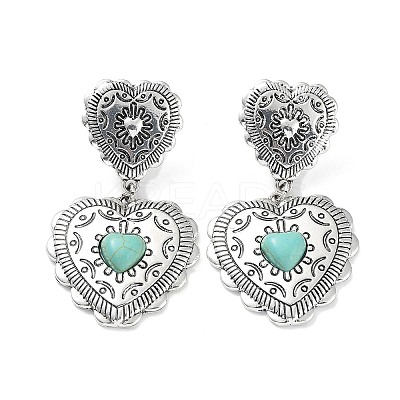 Valentine's Day Heart Jewelry for Women LS-EJEW-K262-01B-AS-1