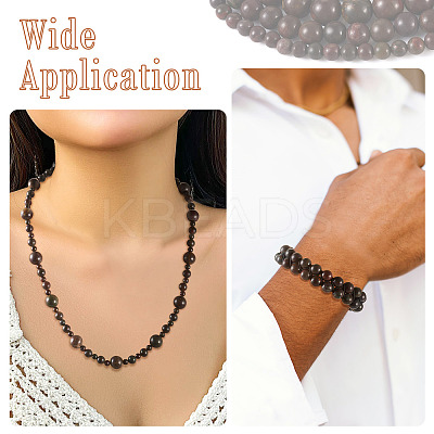 4 Strands 4 Styles Natural Polychrome Jasper & Picasso Stone & Picasso Jasper Bead Strands G-TA0002-16-1
