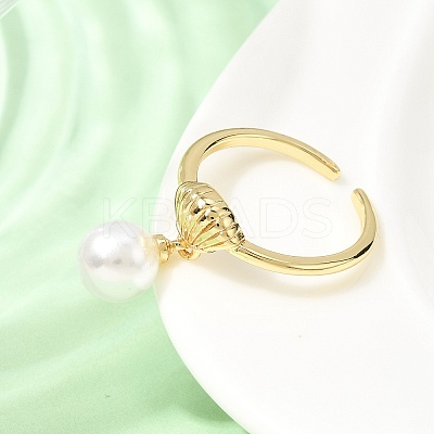 Brass Cuff Open Rings RJEW-C164-03A-G-1
