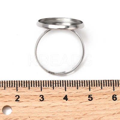 304 Stainless Steel Adjustable Ring Components X-STAS-D374-01P-07-1