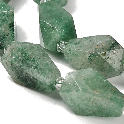 Natural Green Strawberry Quartz Beads Strands G-NH0005-B10-01A-1
