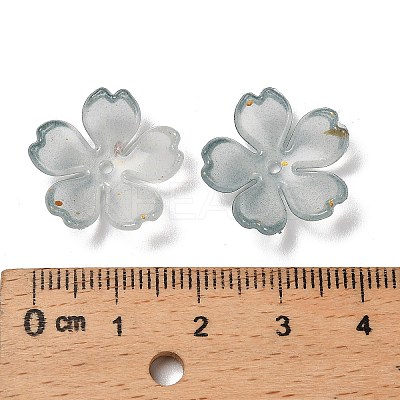 Acrylic Bead Caps OACR-H056-01J-1