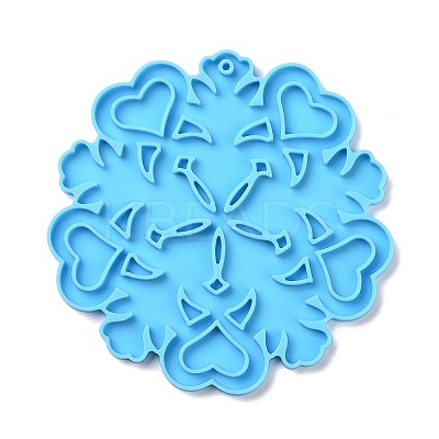 Christmas Themed Big Pendant Silicone Molds LS-DIY-L067-D07-1