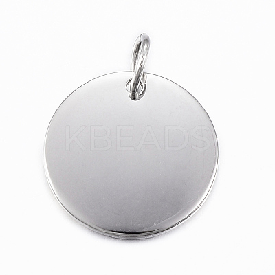Tarnish Resistant Smooth Surface 304 Stainless Steel Pendants LS-STAS-H424-26P-1