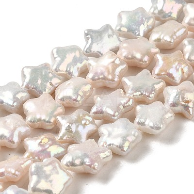 Natural Keshi Pearl Beads Strands PEAR-E016-004-1