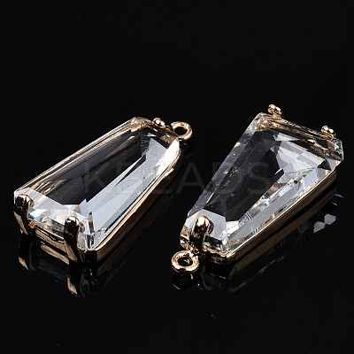 Transparent Glass Pendants GLAA-Q088-024B-1