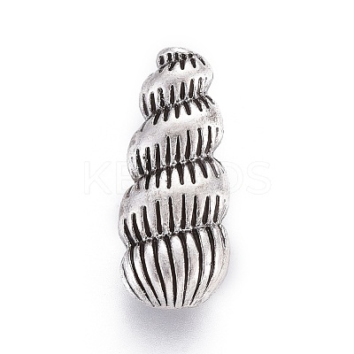 Tibetan Style Alloy Beads TIBEB-A004-029TAS-NR-1