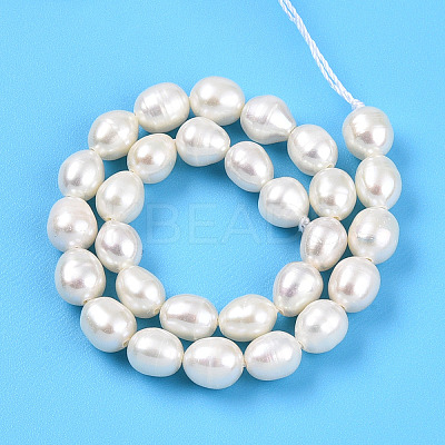 Natural Cultured Freshwater Pearl Beads Strands PEAR-N012-05X-1