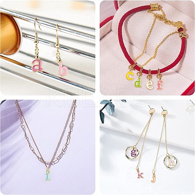 2Sets Alloy Enamel Pendants ENAM-CJ0005-55-1