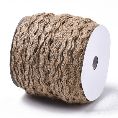 Braided Burlap Wave Ribbon OCOR-TAC0009-04-1