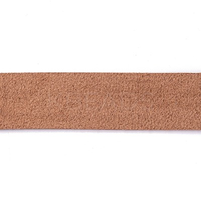 Flat Single Face Imitation Leather Cords LC-WH0002-01E-1