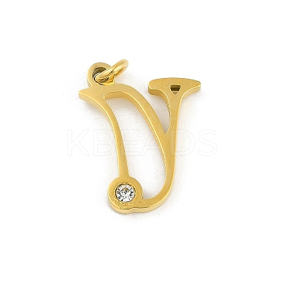 304 Stainless Steel Pendants LS-STAS-R137-01G-V-1