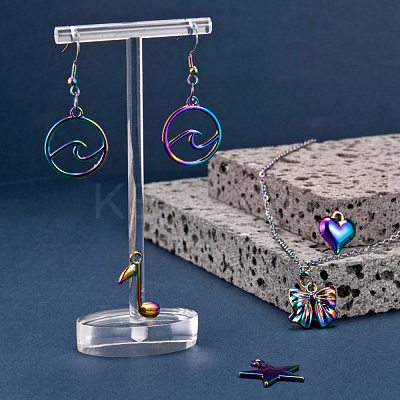 24Pcs 6 Style Alloy Pendants FIND-LS0001-24MC-1