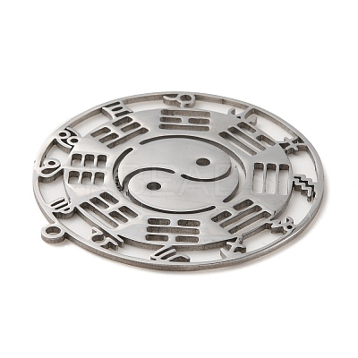 Non-Tarnish 304 Stainless Steel Pendants LS-STAS-D050-01P-1