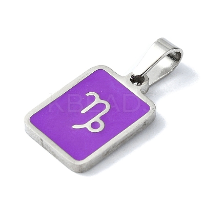 304 Stainless Steel Pendants STAS-C097-56P-12-1