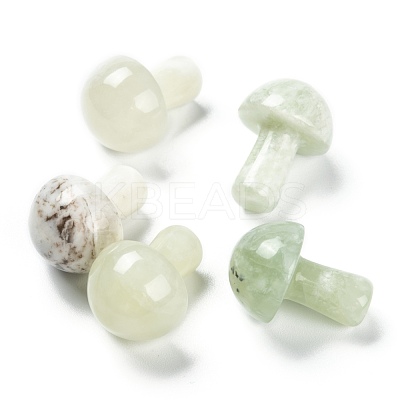 Natural New Jade Mushroom Gua Sha Stone G-L570-A04-1