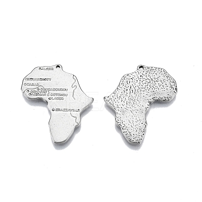 Non-Tarnish 304 Stainless Steel Pendants LS-STAS-N099-40-1