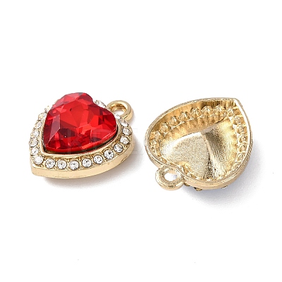 Alloy with Rhinestone Pendants FIND-Z111-08G-1