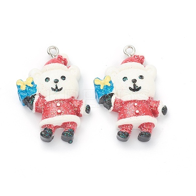 Resin Pendants RESI-O010-17-1