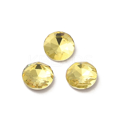 Glass Rhinestone Cabochons RGLA-P037-10B-D226-1