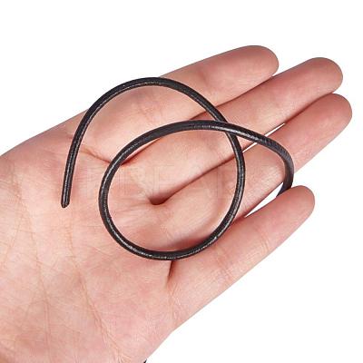 Round Leather Necklace Cords for Bracelet Neckacle Beading Jewelry Making X-WL-A002-18-1