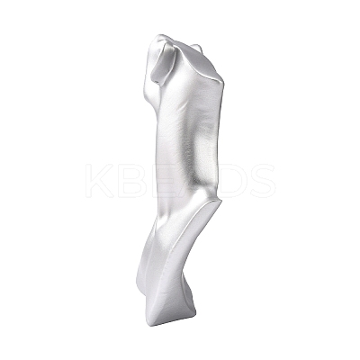 High End Resin Side Body Model Portrait Jewelry Stand NDIS-B001-03B-1
