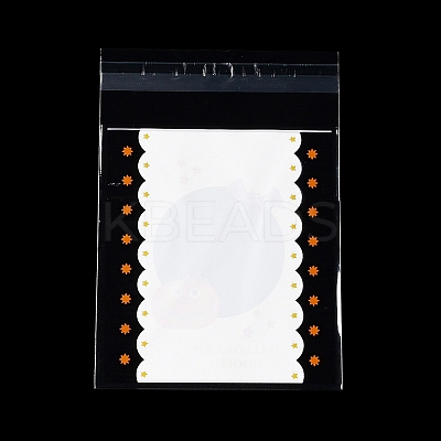 Halloween Theme Plastic Bakeware Bag OPP-Q004-01D-1