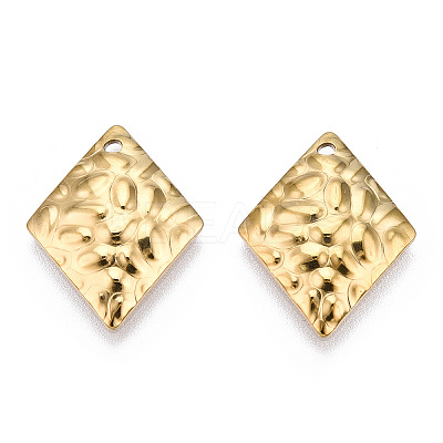 Ion Plating(IP) 304 Stainless Steel Pendants STAS-T063-198G-1