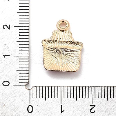 Christmas Theme Alloy Enamel Pendants ENAM-D060-04A-1