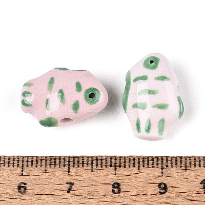 Handmade Porcelain Beads PORC-N009-07C-1