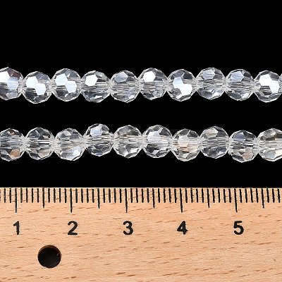 Transparent Glass Beads EGLA-A035-T6mm-B19-1