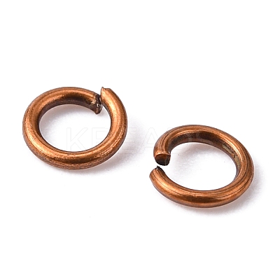 Iron Open Jump Rings JR4MM-M1-1