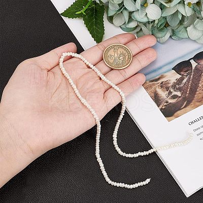 1 Strand Natural Cultured Freshwater Pearl Beads Strands PEAR-NB0001-37-1