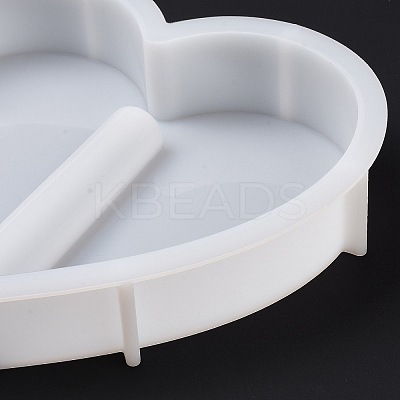 Heart Display Holder Silicone Molds DIY-M045-08-1