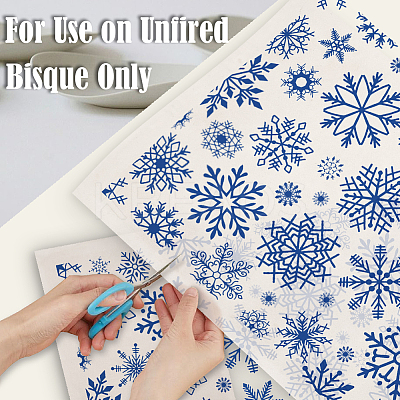 Paper Ceramic Decals DIY-WH0728-011-1