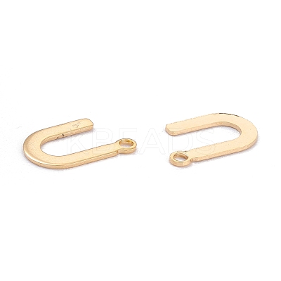 201 Stainless Steel Charms LS-STAS-C021-06G-U-1