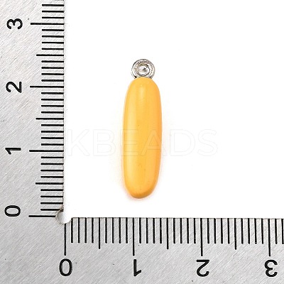 Alloy Enamel Pendants ENAM-D303-06G-05-1