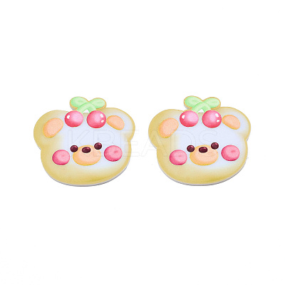 Printed Acrylic Cabochons OACR-N135-84-1