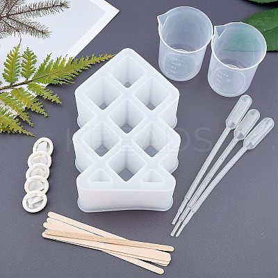 DIY Lipstick Storage Box Silicone Molds Kits DIY-OC0002-91-1
