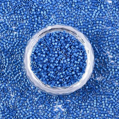FGB 11/0 Grade A Baking Paint Glass Seed Beads SEED-S030-1042-1