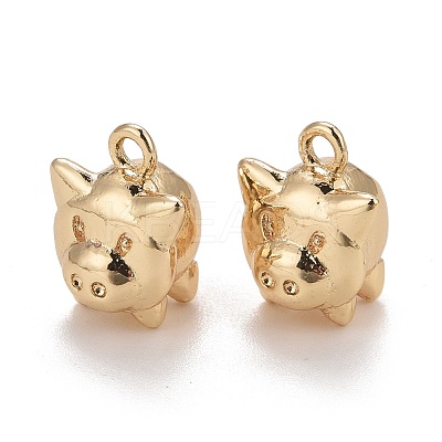 Rack Plating Brass Pendants KK-E267-05LG-1