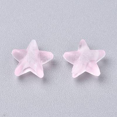 Star PVC Plastic Cord Lock for Mouth Cover KY-D013-02G-1
