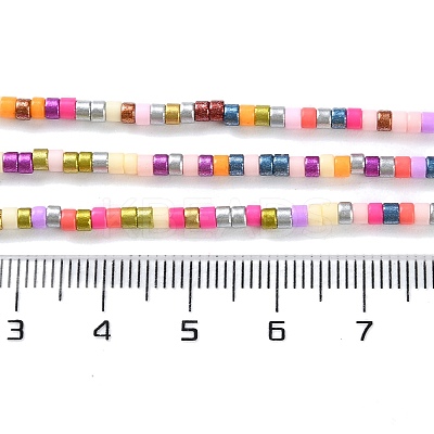 Handmade Lampwork Beads Strands LAMP-L078-008K-1