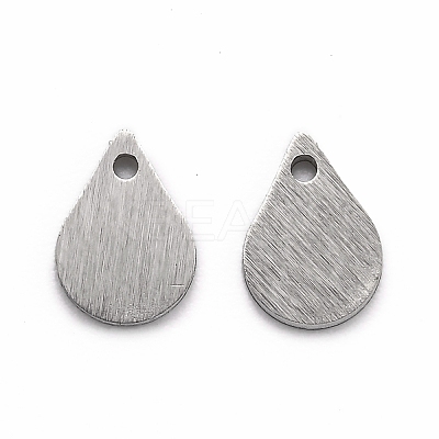 Non-Tarnish 304 Stainless Steel Pendants STAS-O133-05H-P-1