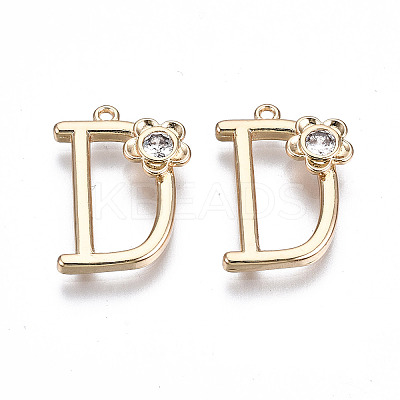 Brass Pendants KK-Q768-001G-D-1