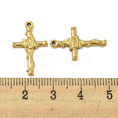 Ion Plating(IP) 304 Stainless Steel Pendants STAS-P341-16E-G-1