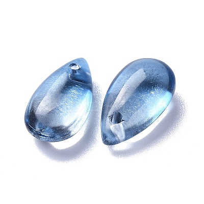 Transparent Glass Charms LS-X-GLAA-O017-01G-1