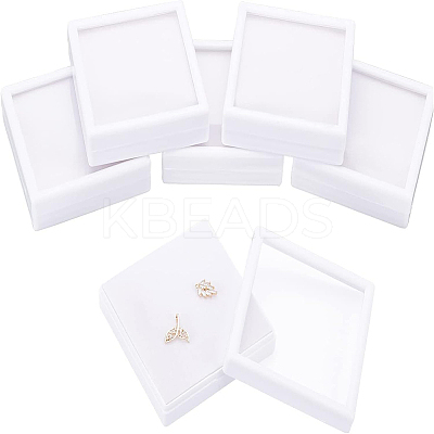 Plastic Jewelry Set Box OBOX-BC0001-06B-1
